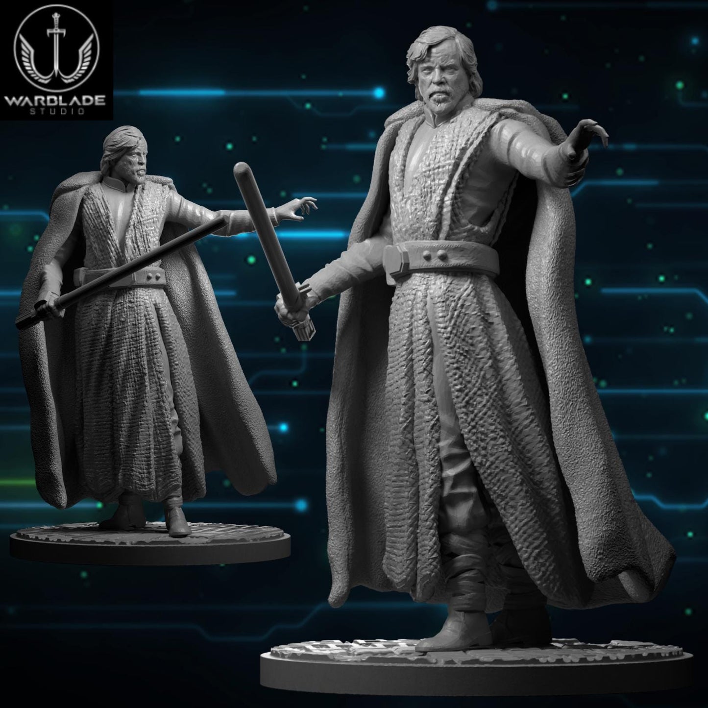 Old Luke - Fan Art (sculpted by Warblade Studios)
