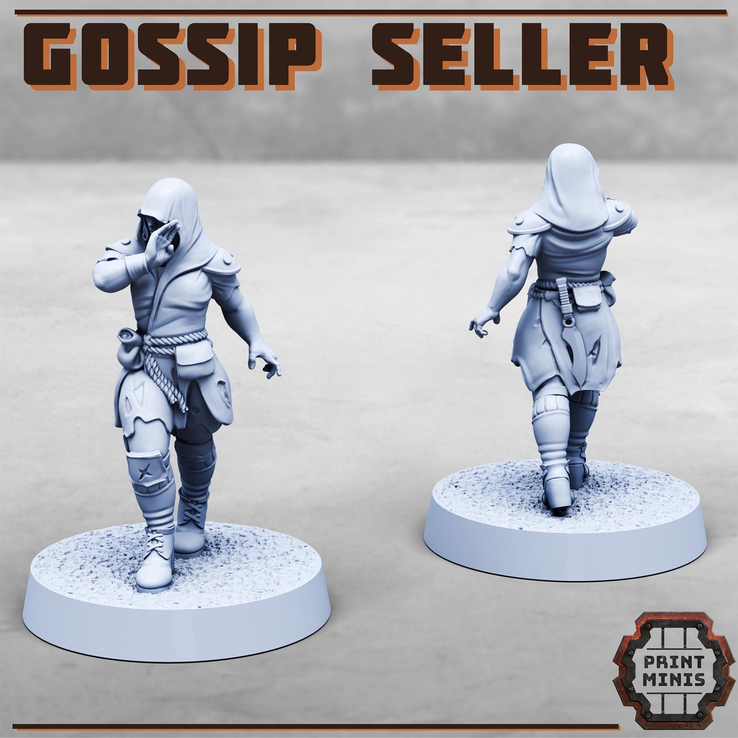 Gossip Seller (by Print Minis)