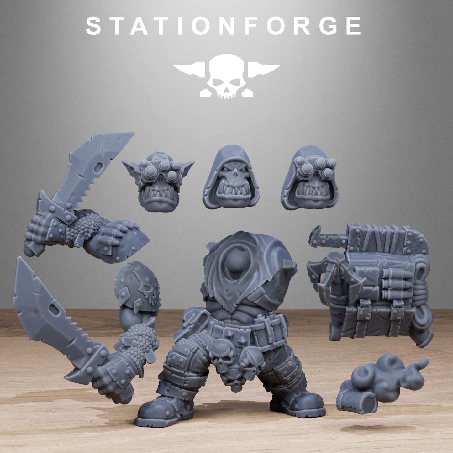 Orkaz Assassin (sculpted by Stationforge)