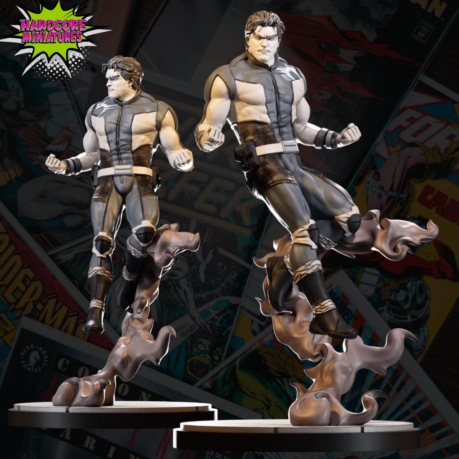 Spectrum - Fan Art 40mm Miniature (Sculpted by Hardcore Miniatures) (Crisis Protocol Proxy/Alternative)