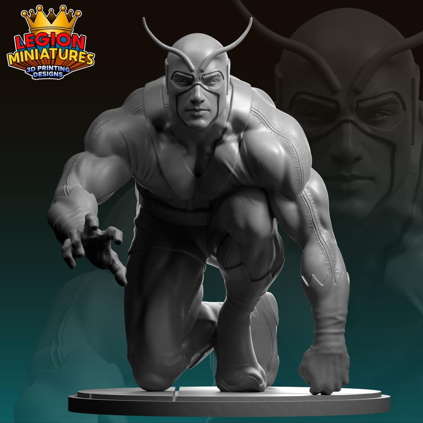 Giant Man Fan-Art 40mm Miniature (Sculpted by Legion Miniatures) (Crisis Protocol Proxy/Alternative)