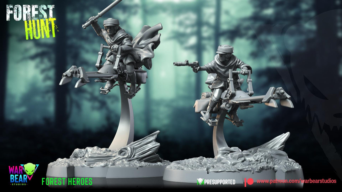 Forest Heroes (Sculpted by War Bear Studios)