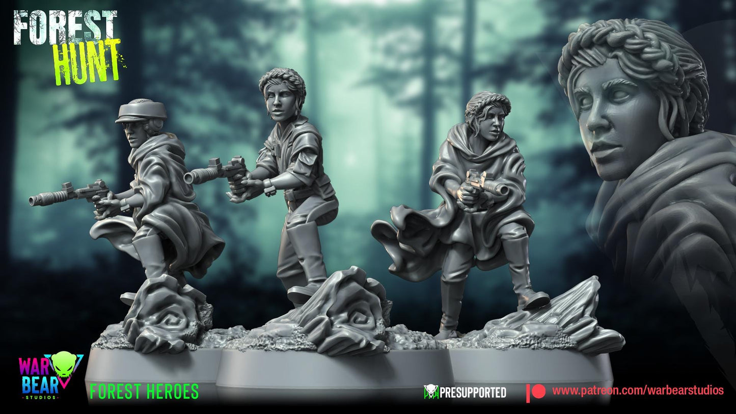 Forest Heroes (Sculpted by War Bear Studios)