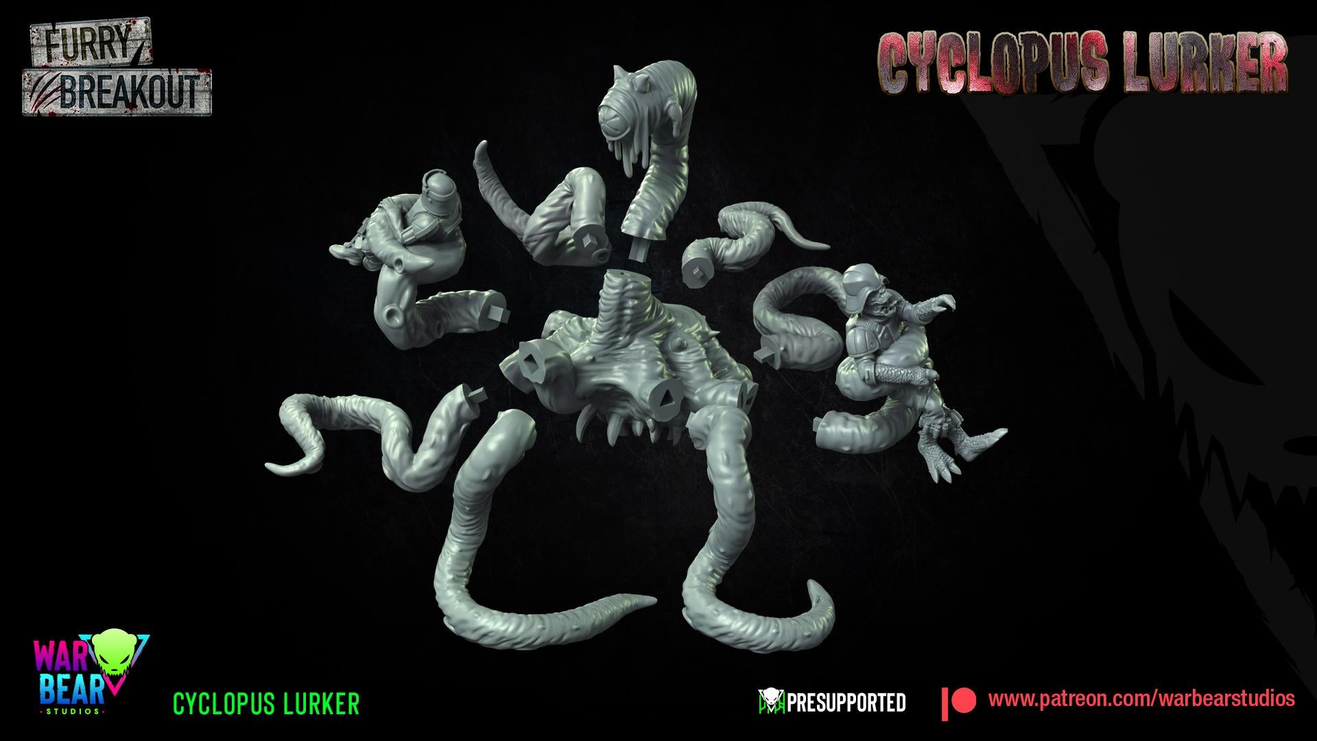 Cyclopus Lurker (Sculpted by War Bear Studios)