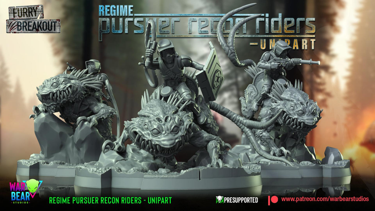 Recon Riders (Sculpted by War Bear Studios)