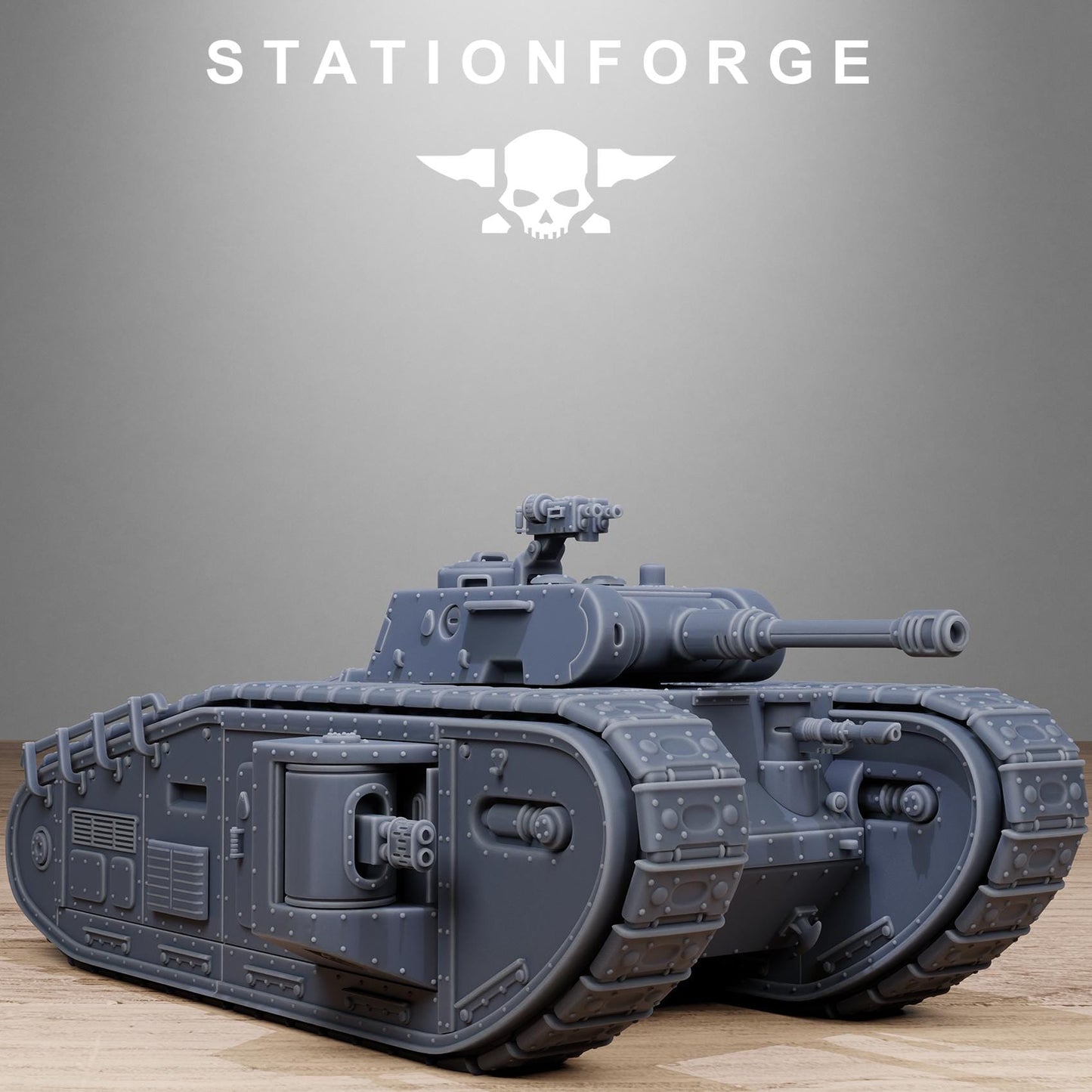 Free Guard Heavy Battle Tank (sculpted by Stationforge)
