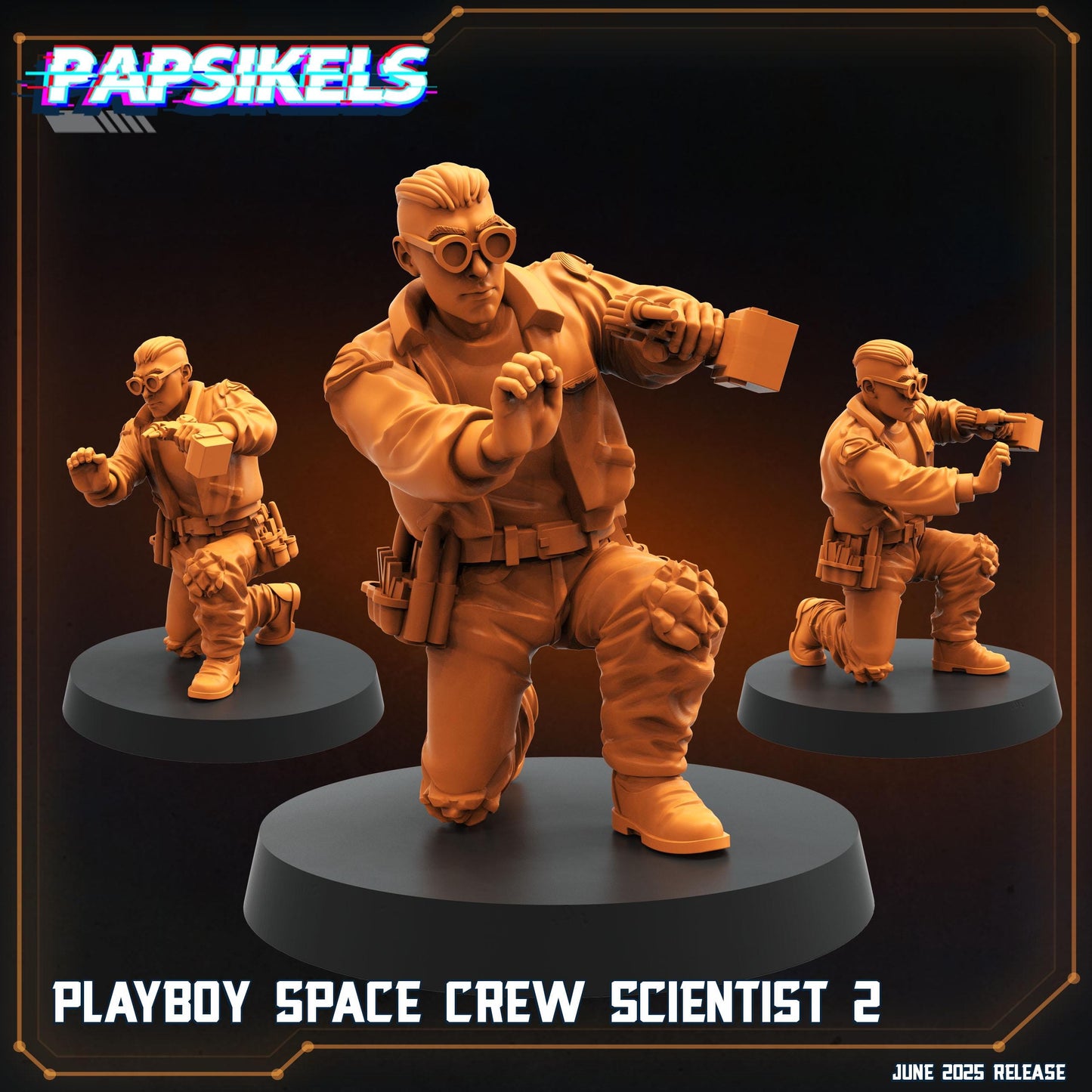 Playboy Space Crew Scientist (sculpted by Papsikels)