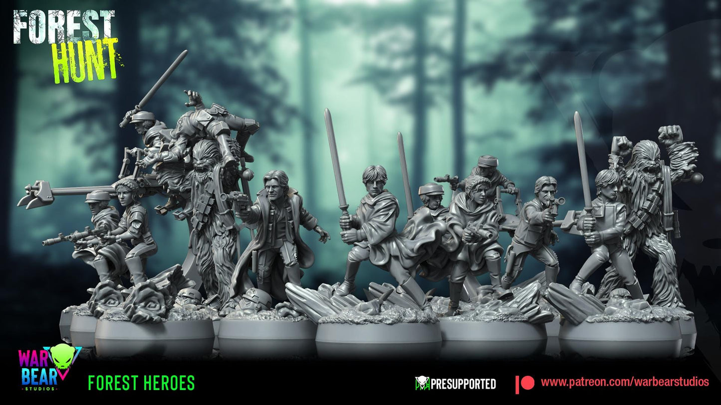 Forest Heroes (Sculpted by War Bear Studios)