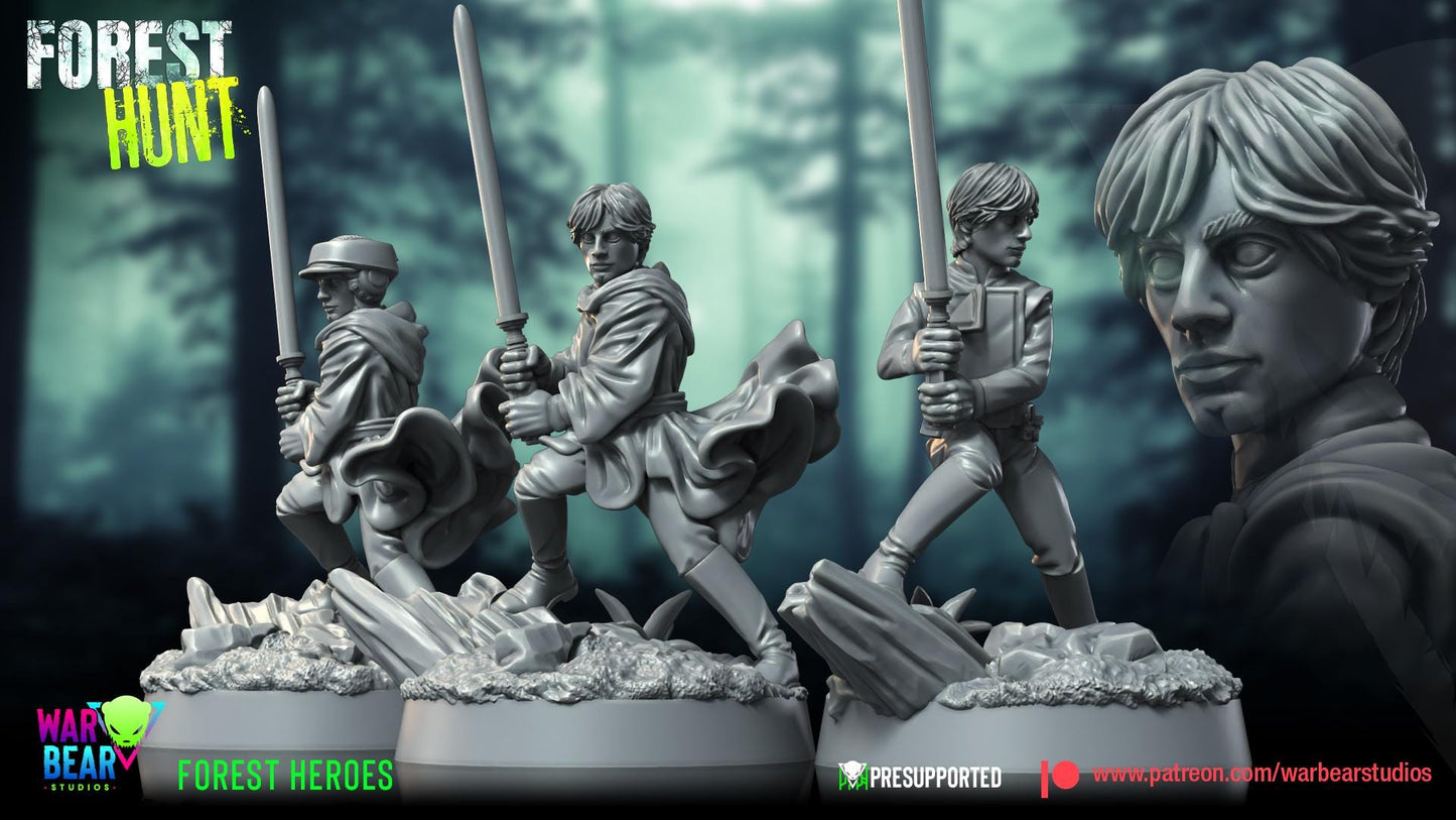 Forest Heroes (Sculpted by War Bear Studios)