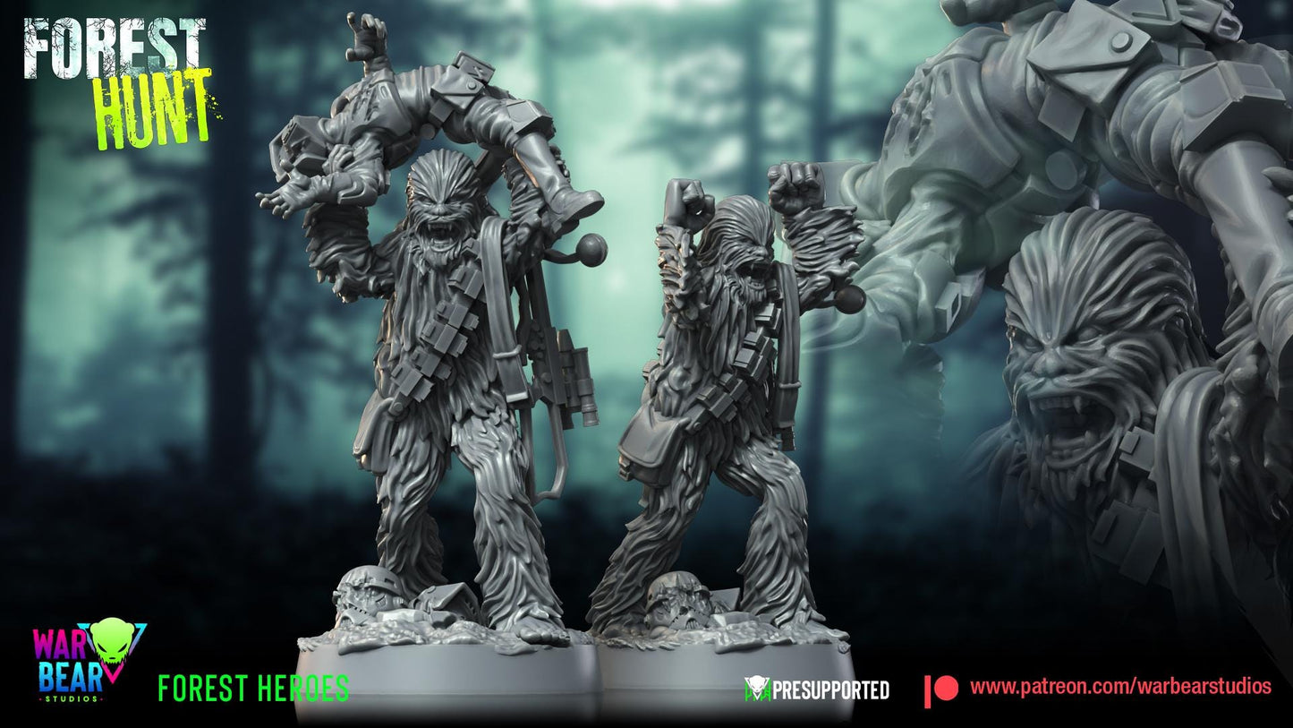 Forest Heroes (Sculpted by War Bear Studios)