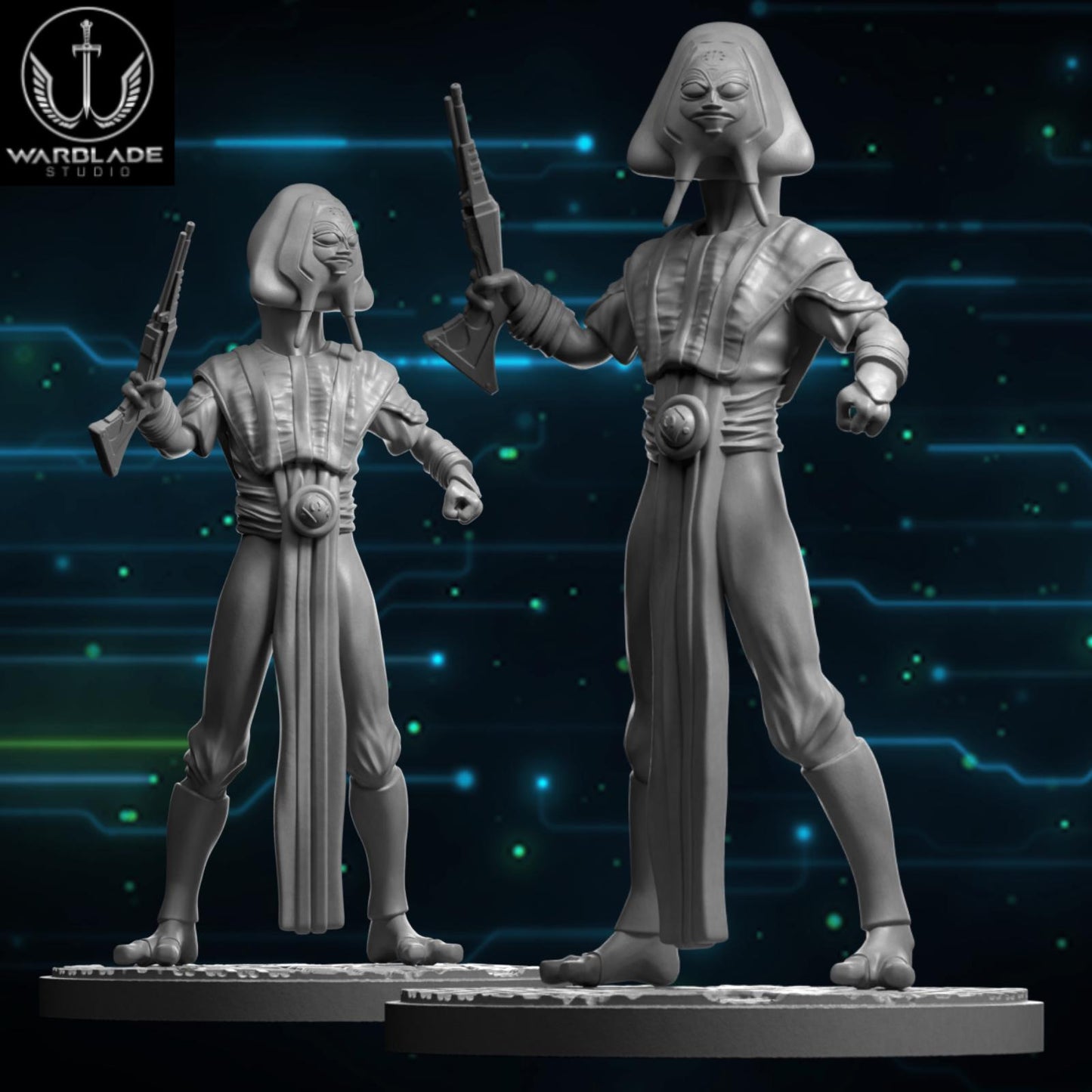 Lom Pyke - Fan Art (40mm miniature - sculpted by Warblade Studios)