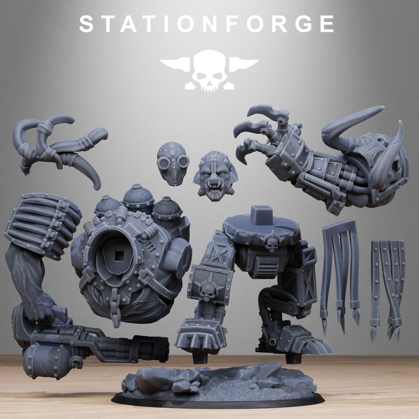 Corrupted Guard Tormentius (sculpted by Stationforge)