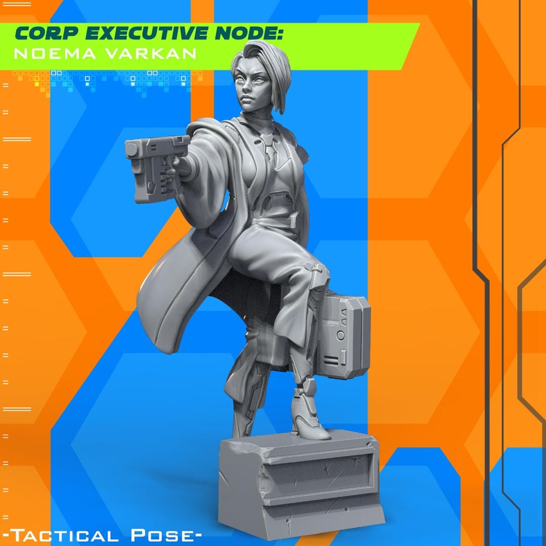 Noema Varkan - Corporate Retinue (Sculpted by Jandro Miniatures)