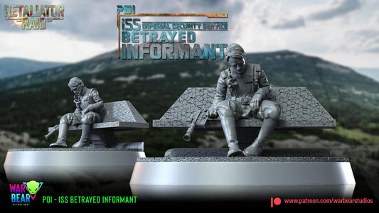 POI - ISS Betrayed Informant (Sculpted by War Bear Studios)