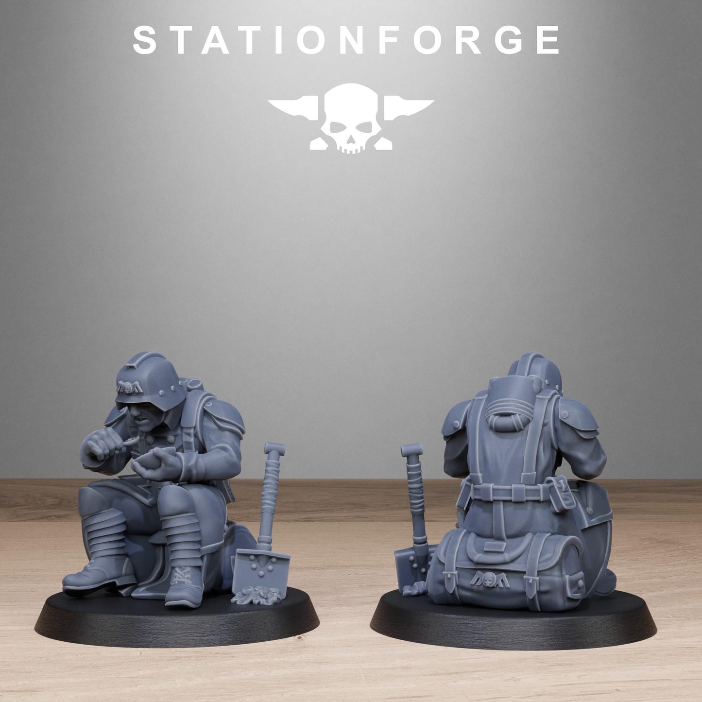 Grim Guard Chill Squad - set of 10 (sculpted by Stationforge)