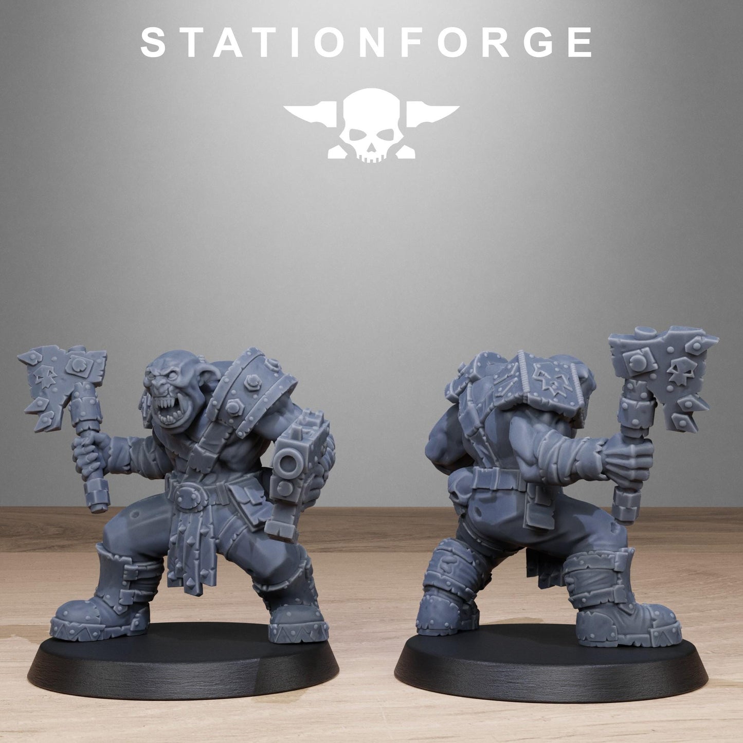 Orkaz Bro Infantry - set of 10 (sculpted by Stationforge)