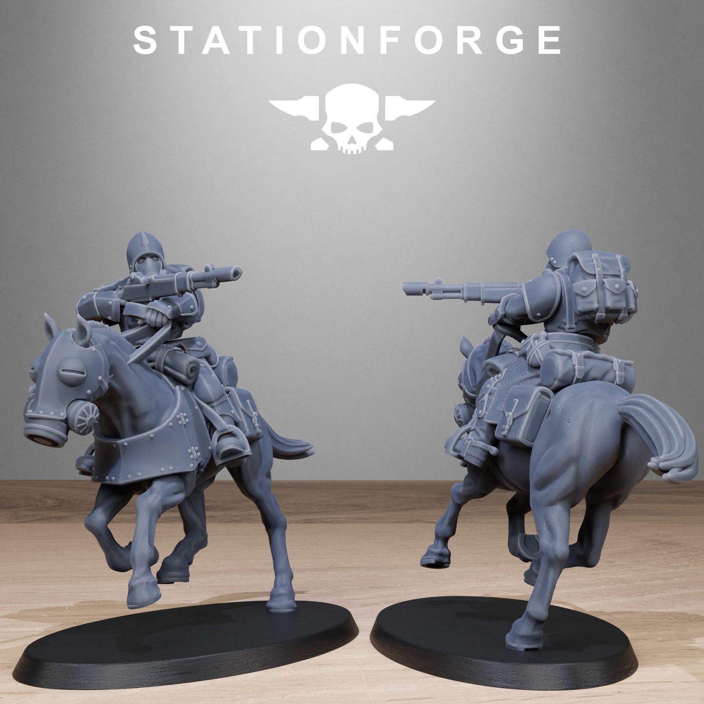 Royal Guard Cavalry - set of 10 (sculpted by Stationforge)