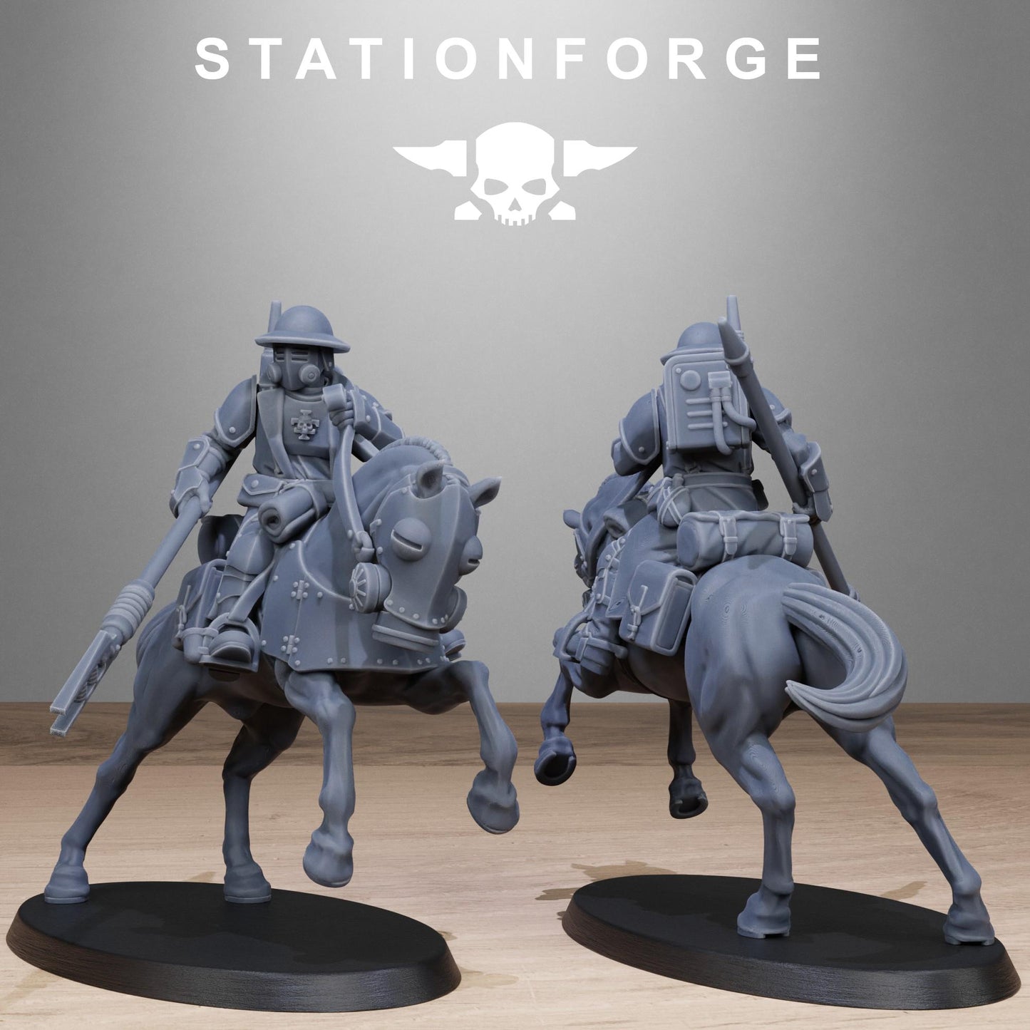 Royal Guard Cavalry - set of 10 (sculpted by Stationforge)