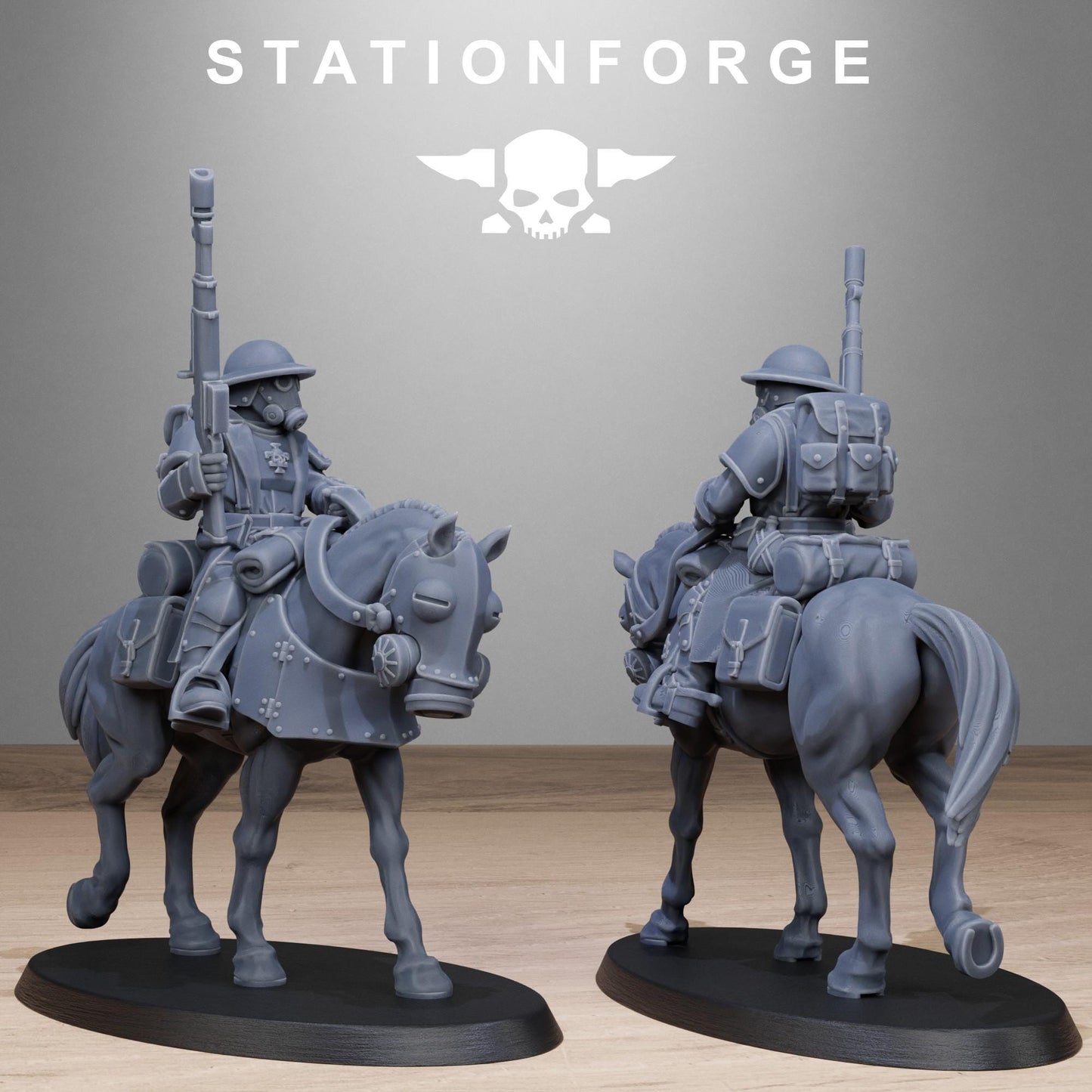 Royal Guard Cavalry - set of 10 (sculpted by Stationforge)