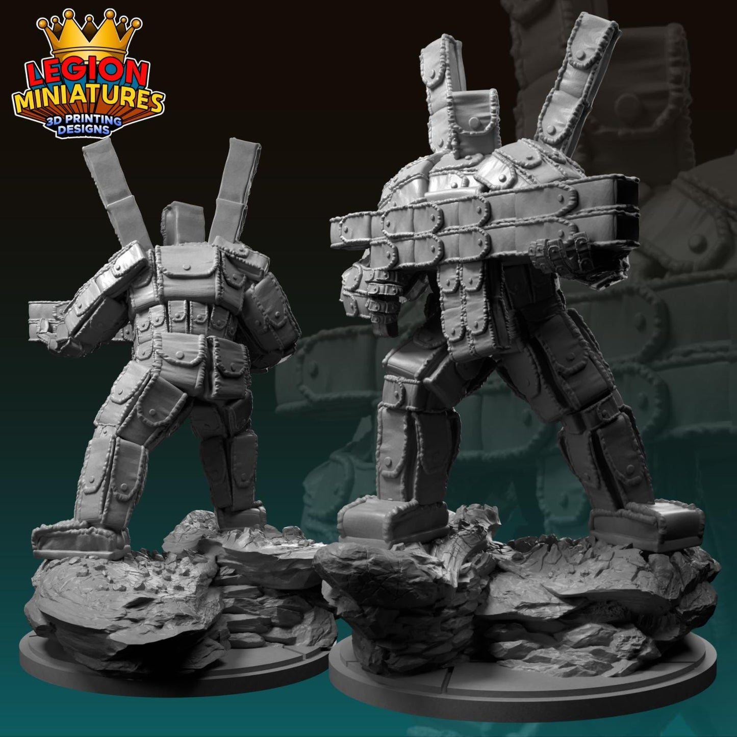 Pouch Fan-Art 40mm Miniature (Sculpted by Legion Miniatures) (Crisis Protocol Proxy/Alternative)