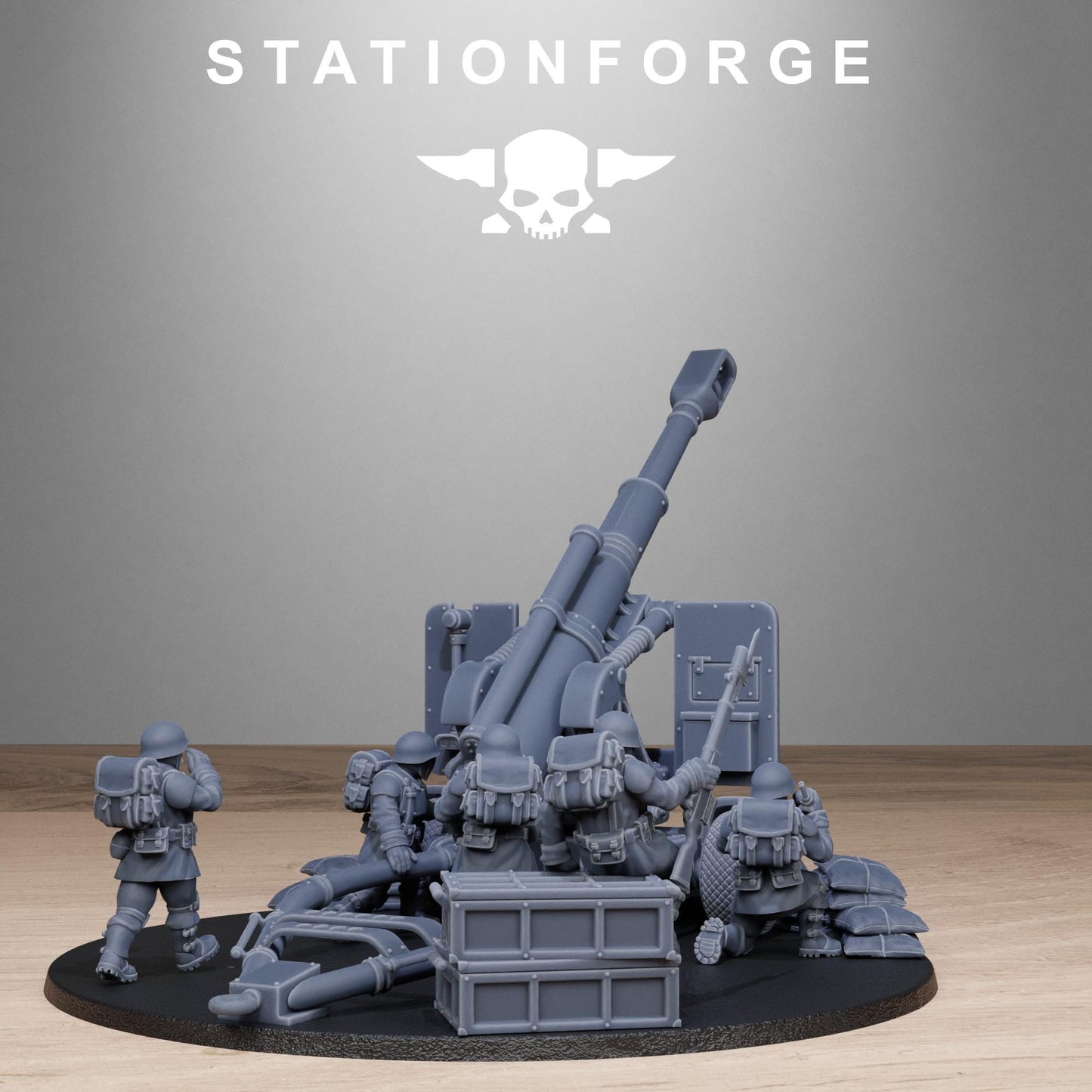 Free Guard Light Artillery (sculpted by Stationforge)
