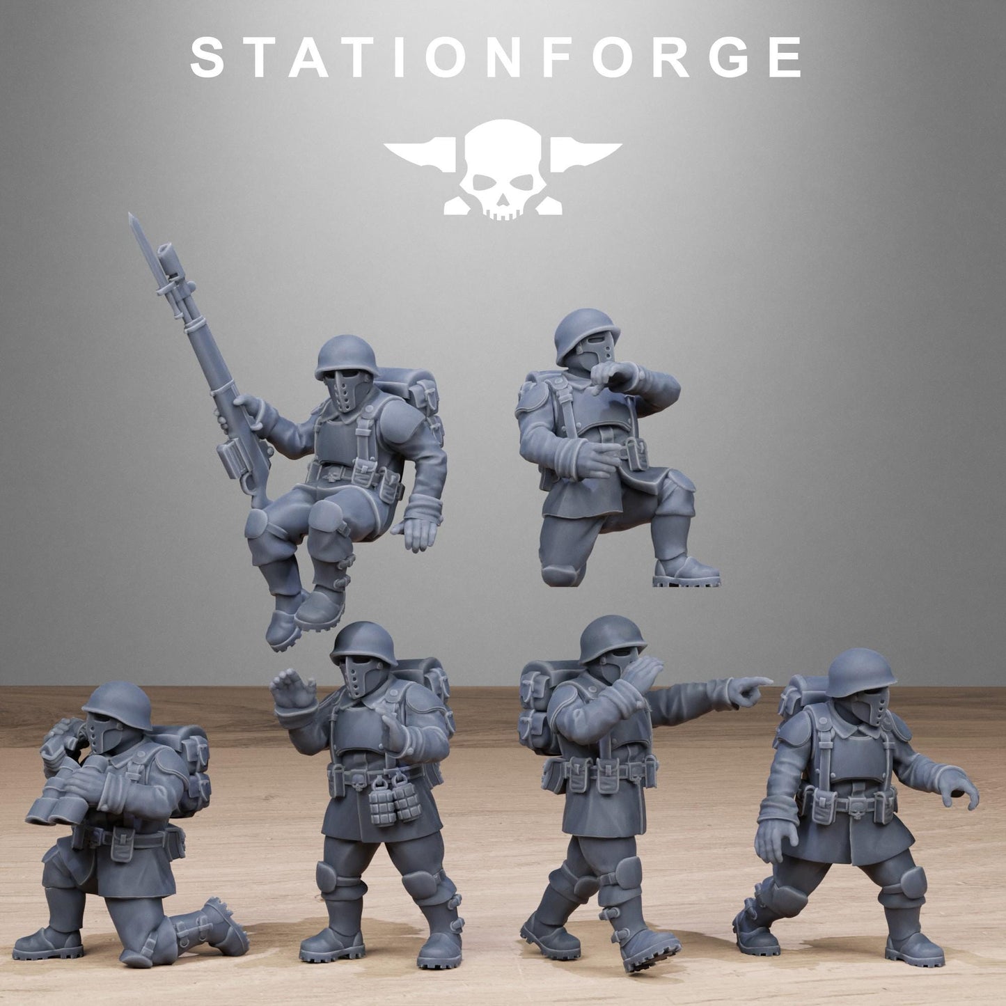 Free Guard Light Artillery (sculpted by Stationforge)