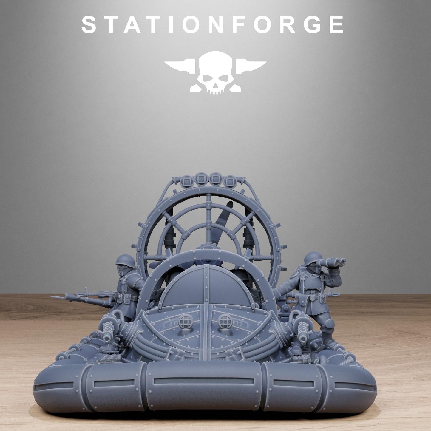 Free Guard Hovercraft (sculpted by Stationforge)