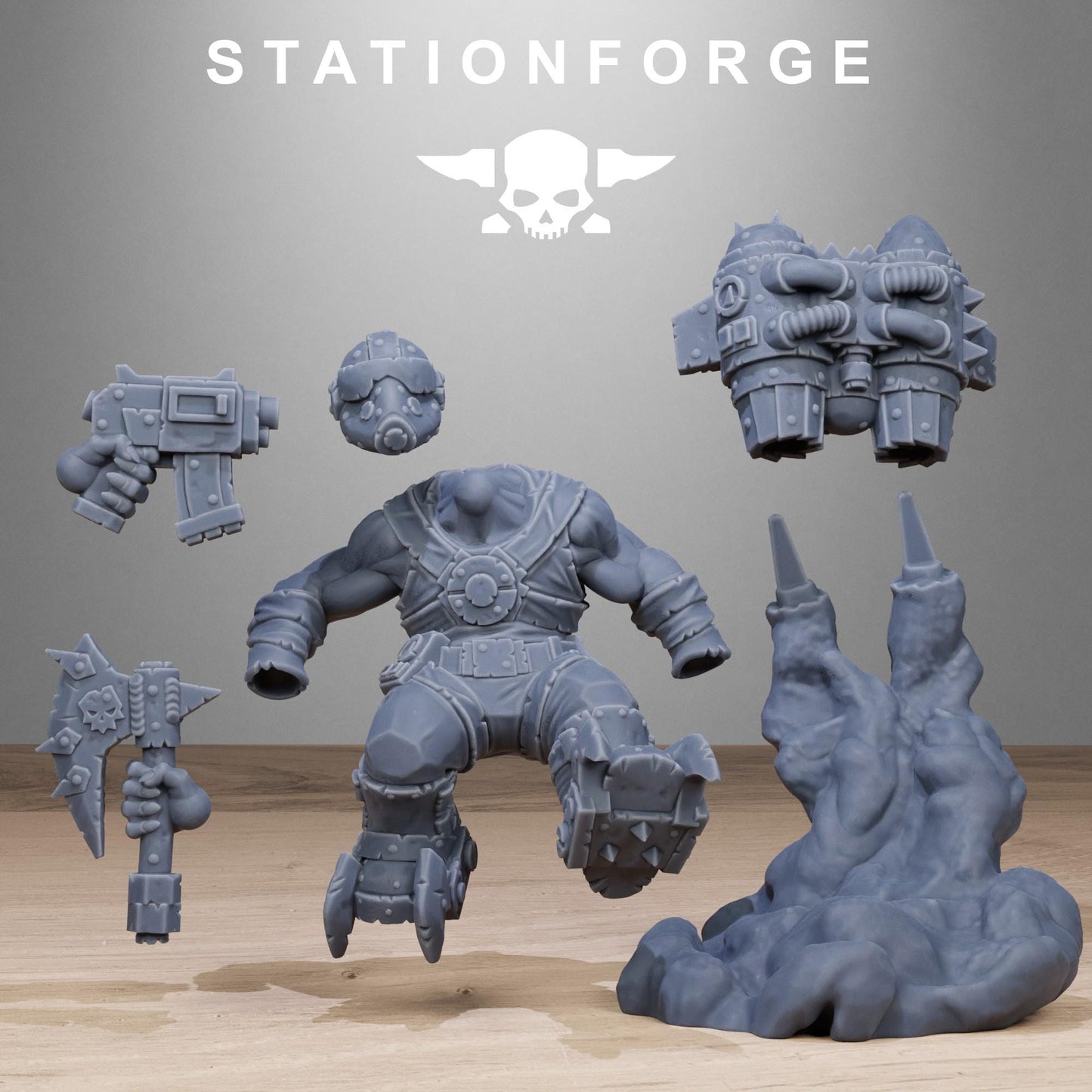 Orkaz Flyerz - set of 10 (sculpted by Stationforge)