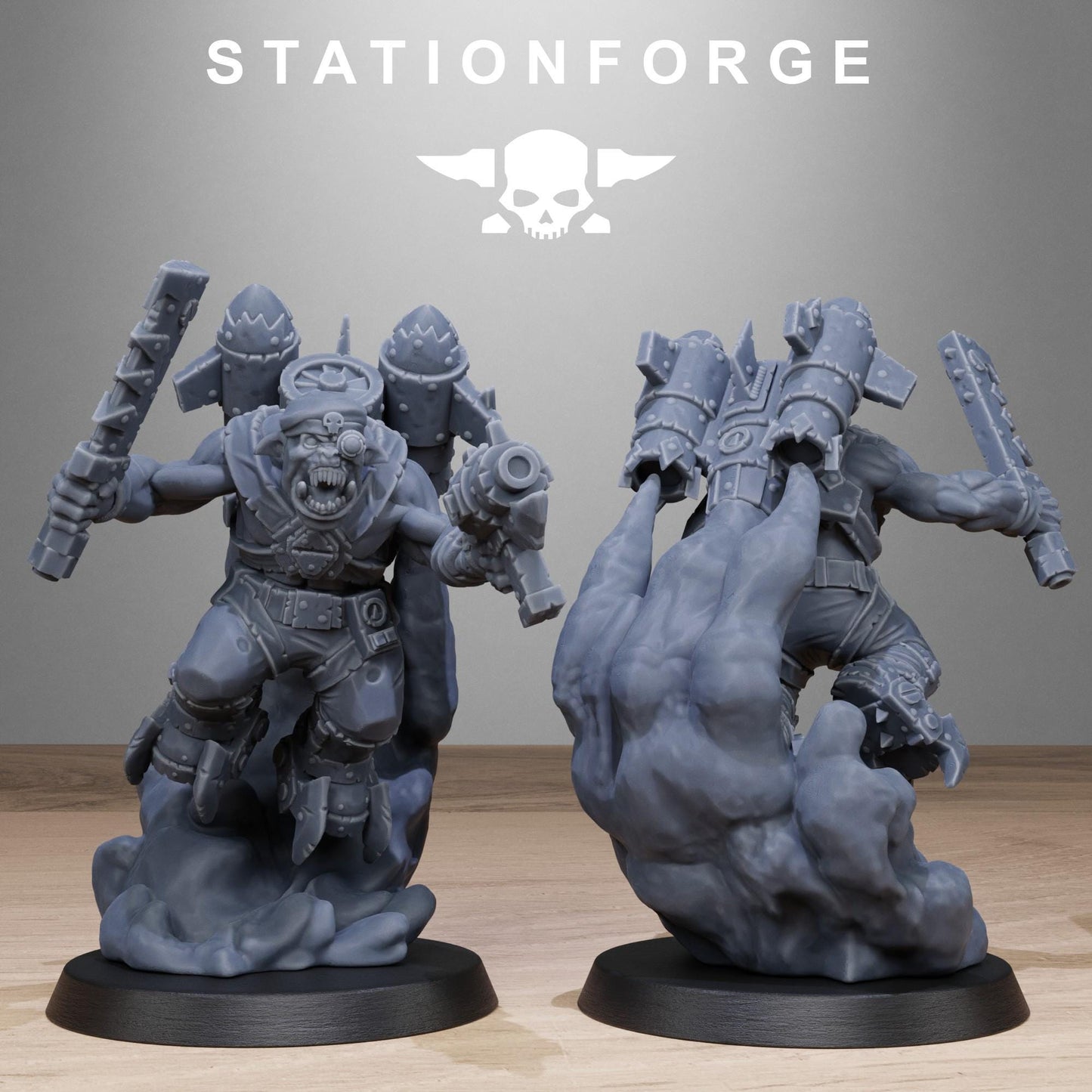 Orkaz Flyerz - set of 10 (sculpted by Stationforge)
