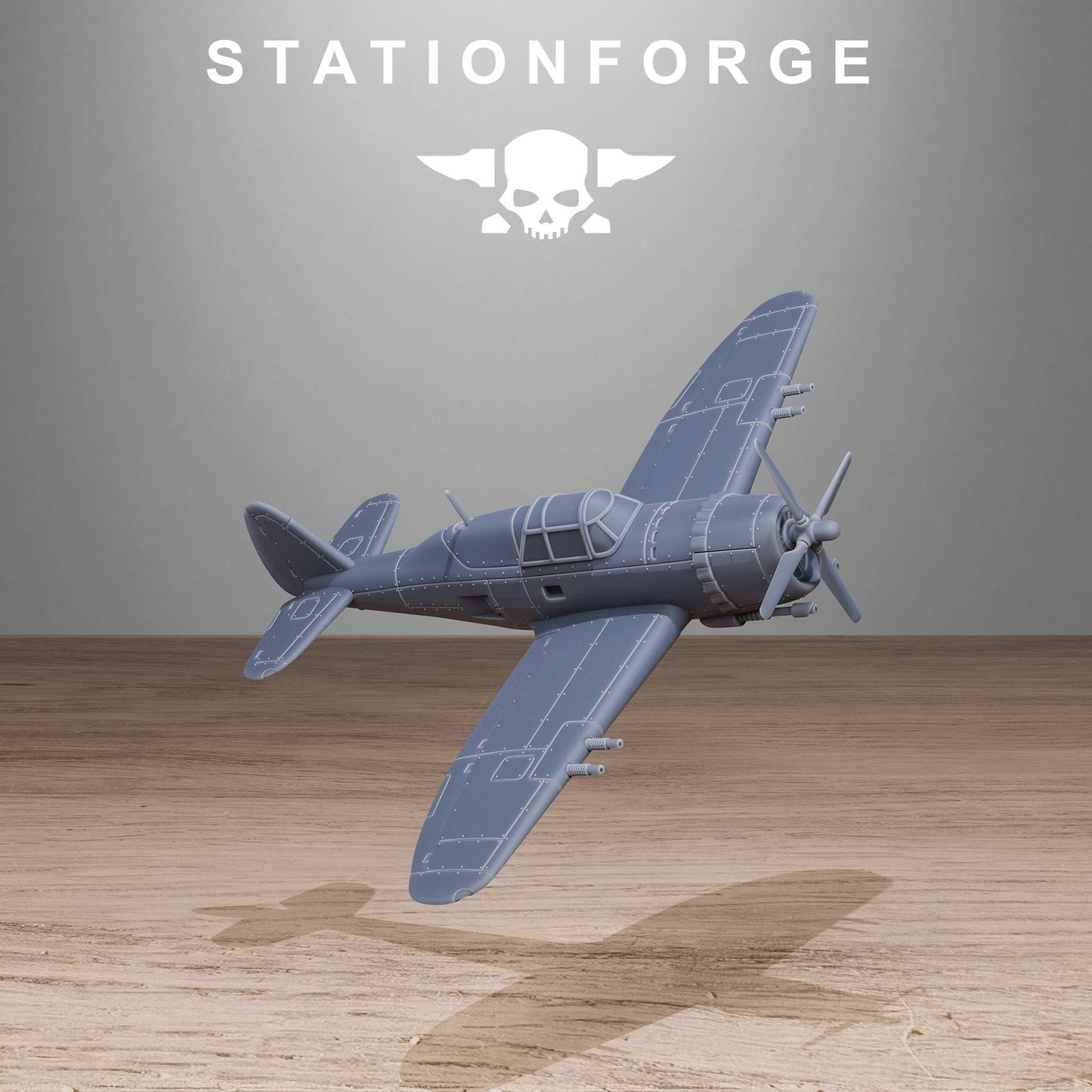 FreeGuard Thunderbolt Plane (sculpted by Stationforge)