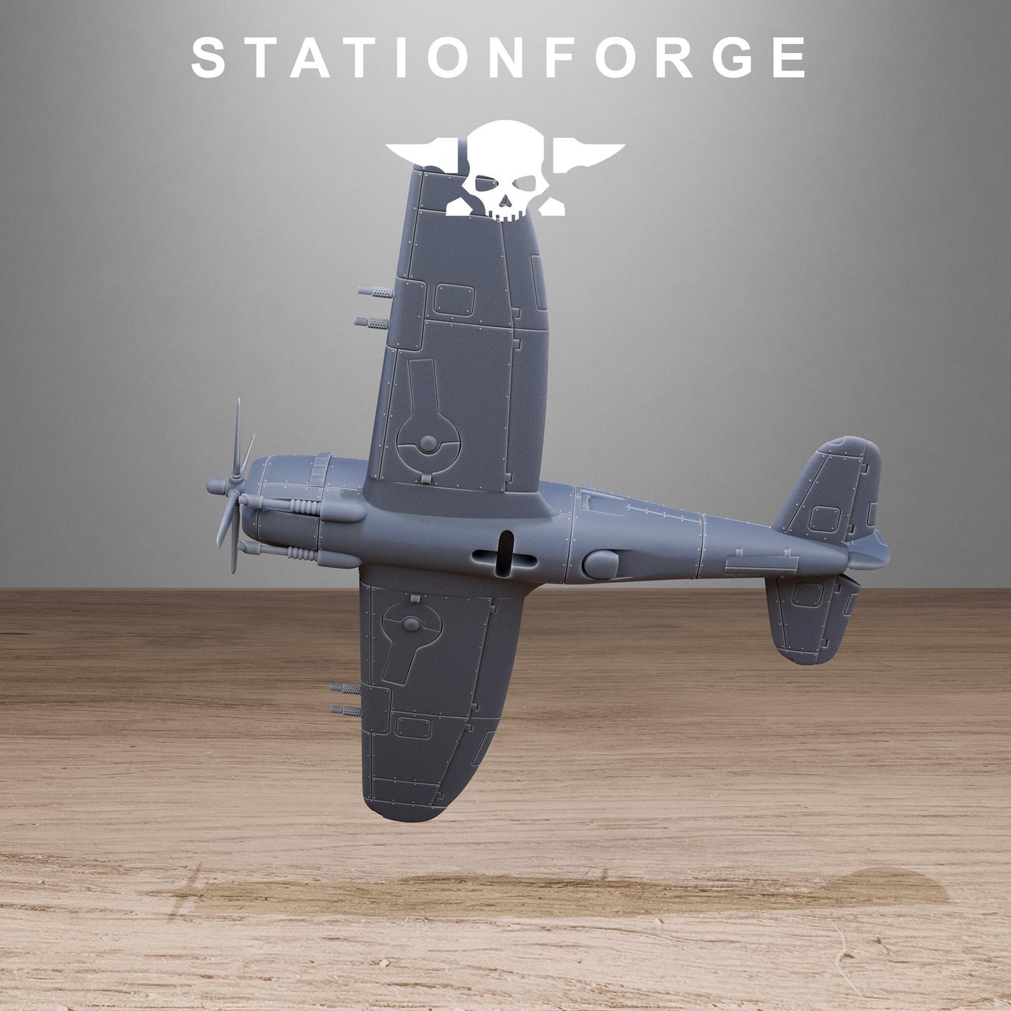 FreeGuard Thunderbolt Plane (sculpted by Stationforge)