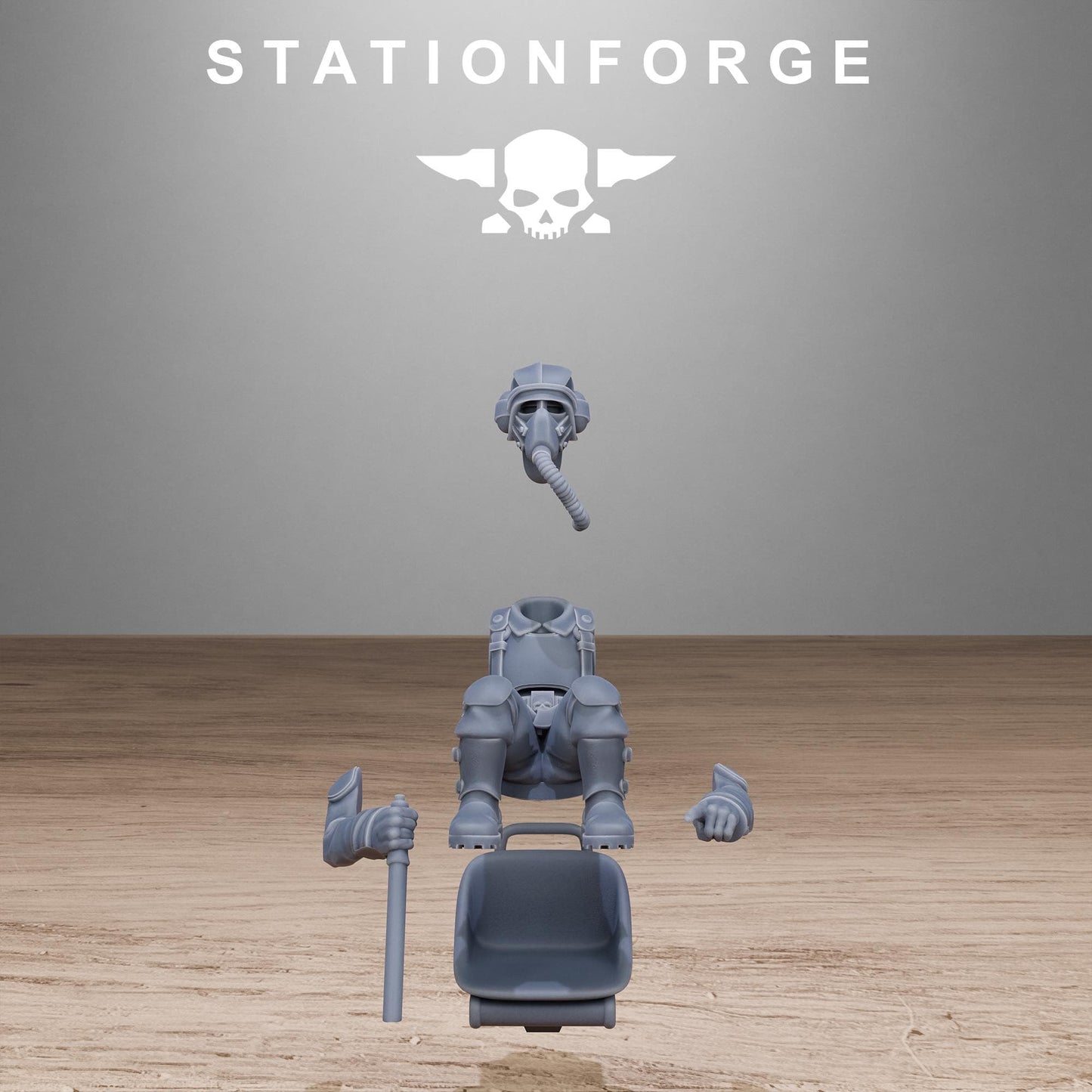 FreeGuard Thunderbolt Plane (sculpted by Stationforge)