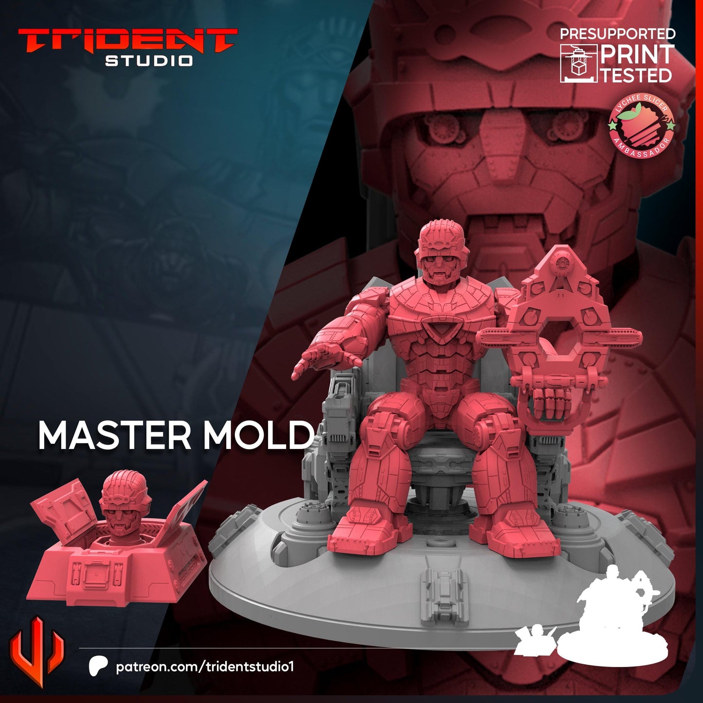 Ghost (Fan art sculpted by Trident Studio) (Crisis Protocol Proxy/Alternative)
