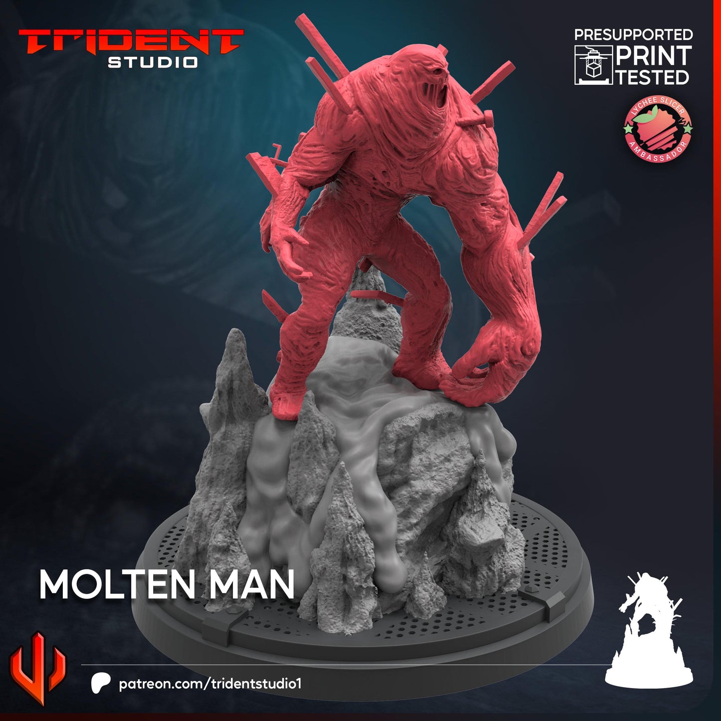 High Evolutionary (Fan art sculpted by Trident Studio) (Crisis Protocol Proxy/Alternative)