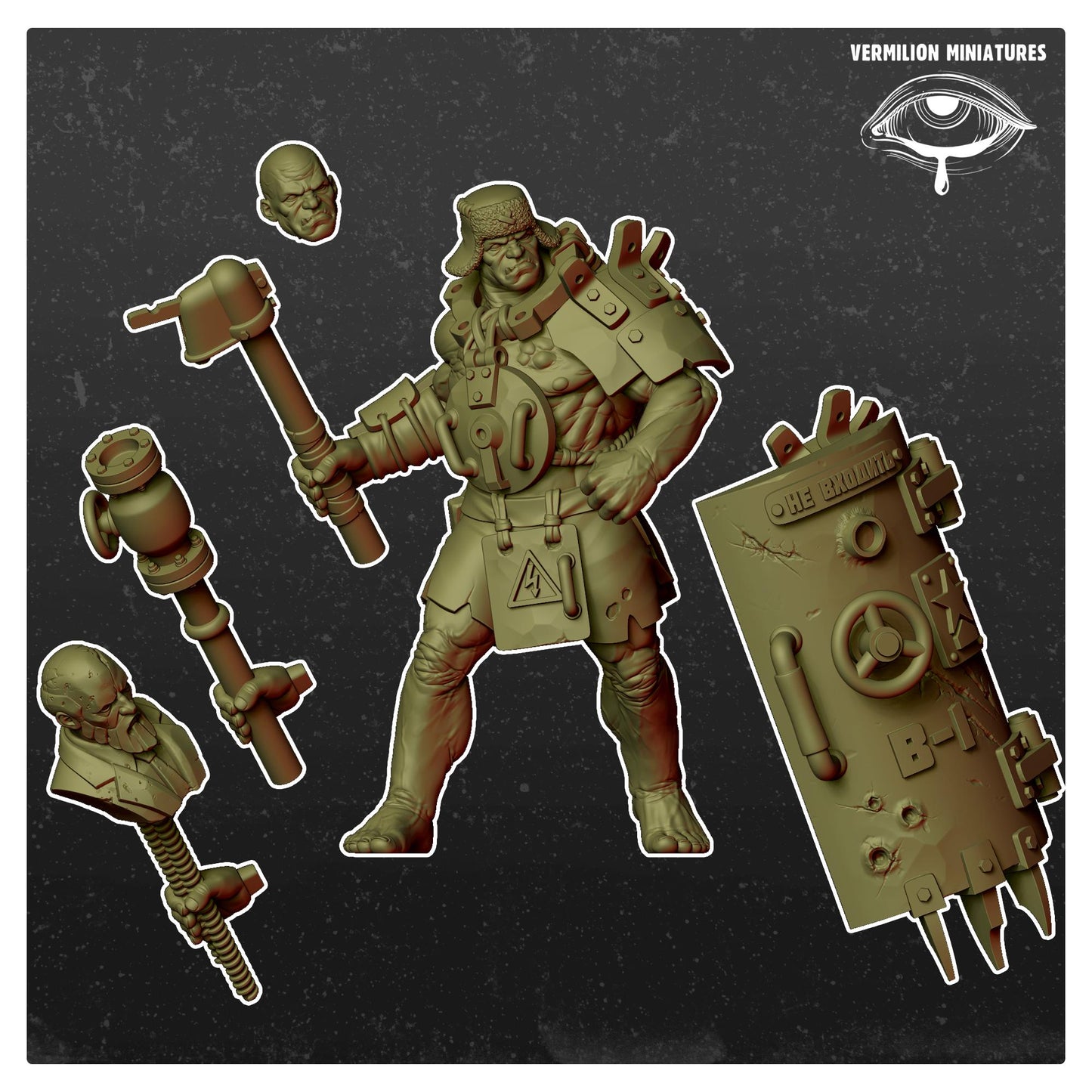 Smasher 2 - Overhumans (Sculpted by Vermillion Miniatures)