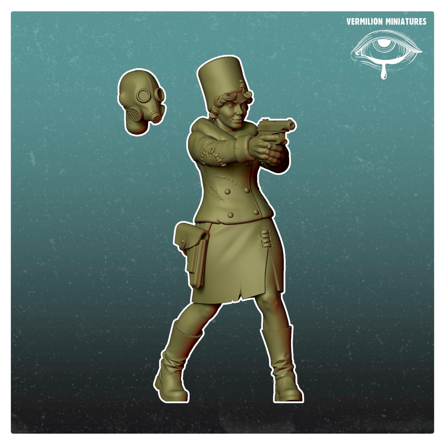 Girl 3 - Comrades (Sculpted by Vermillion Miniatures)