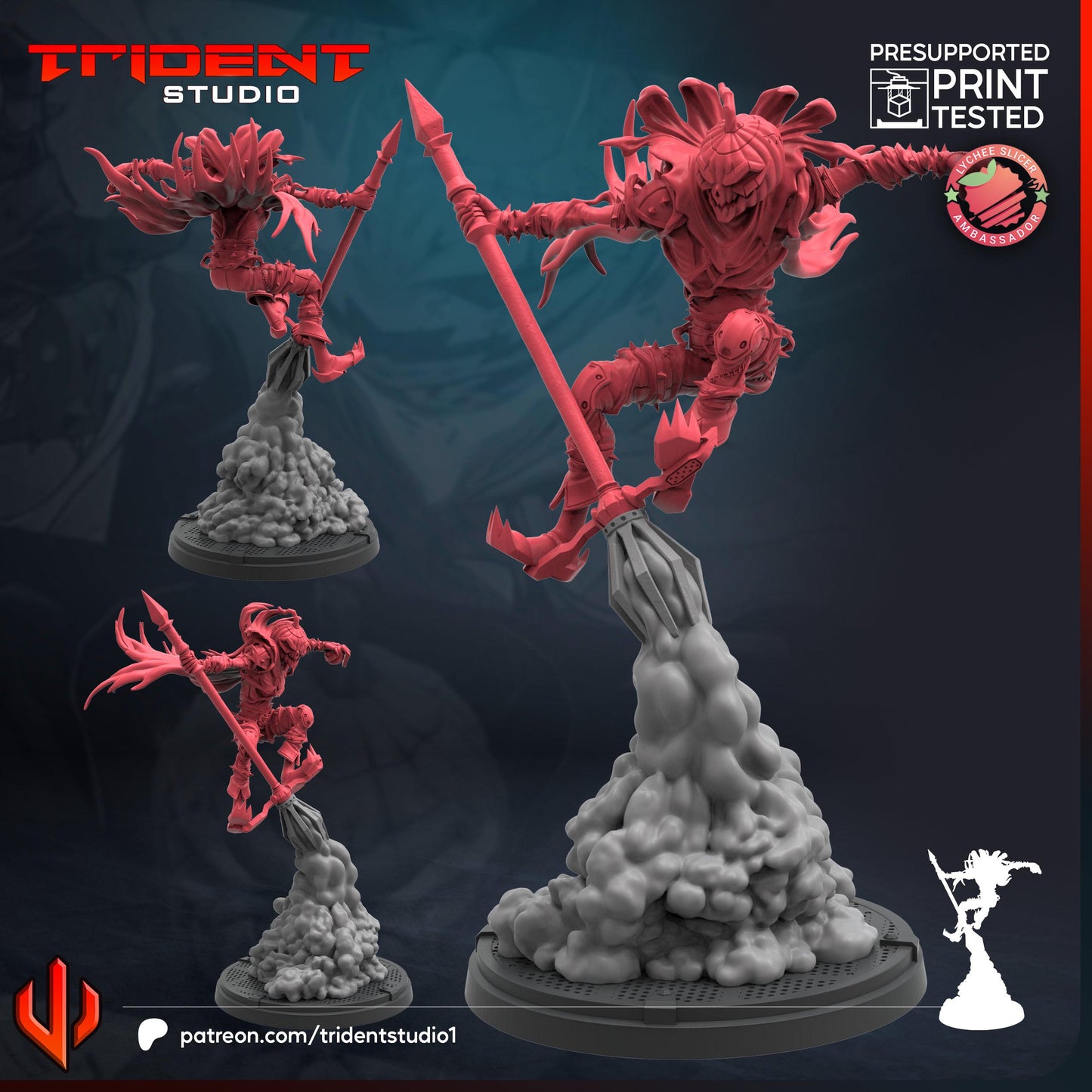 Jack O Lantern (Fan art sculpted by Trident Studio) (Crisis Protocol Proxy/Alternative)