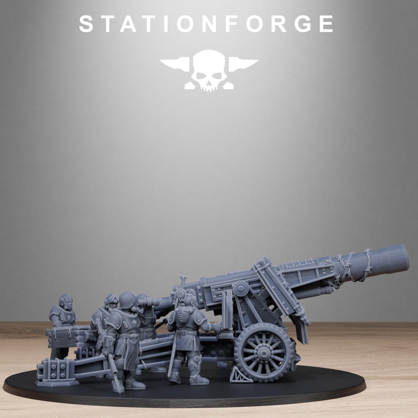 Royal Guard Artillery (sculpted by Stationforge)