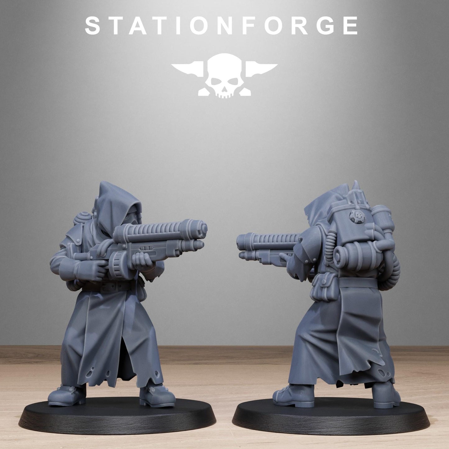 Scavenger Sanctum Infantry- set of 10 (sculpted by Stationforge)