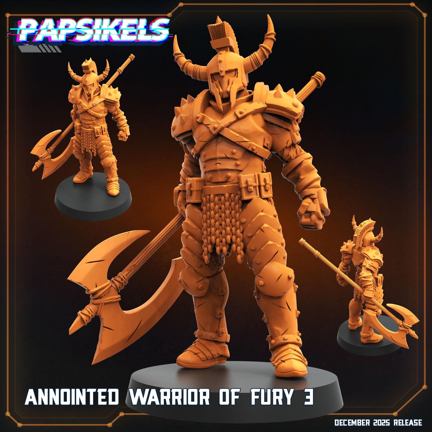 Lardizabal Hellknights - set of 3 (sculpted by Papsikels)