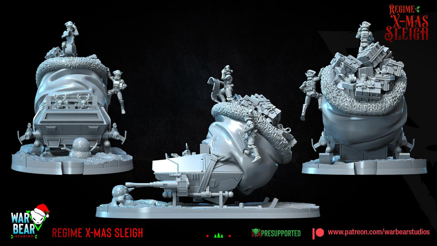 Regime X-mas Sleigh (Sculpted by War Bear Studios)
