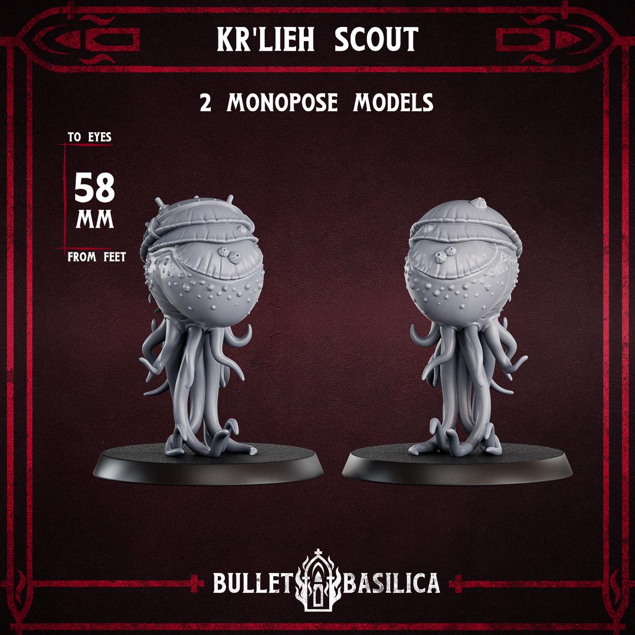 Kr'lieh Scout (x2) - Sculpted by Bullet Basilica