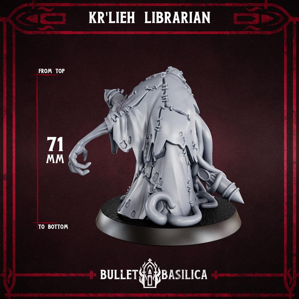 Kr'lieh Librarian - Sculpted by Bullet Basilica