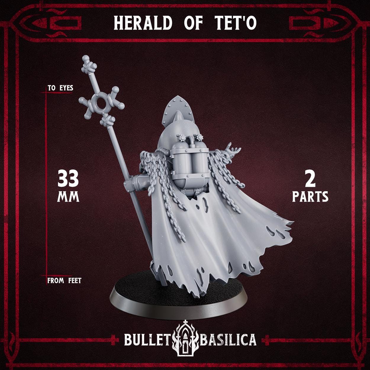 Herald of Tet’o - Sculpted by Bullet Basilica