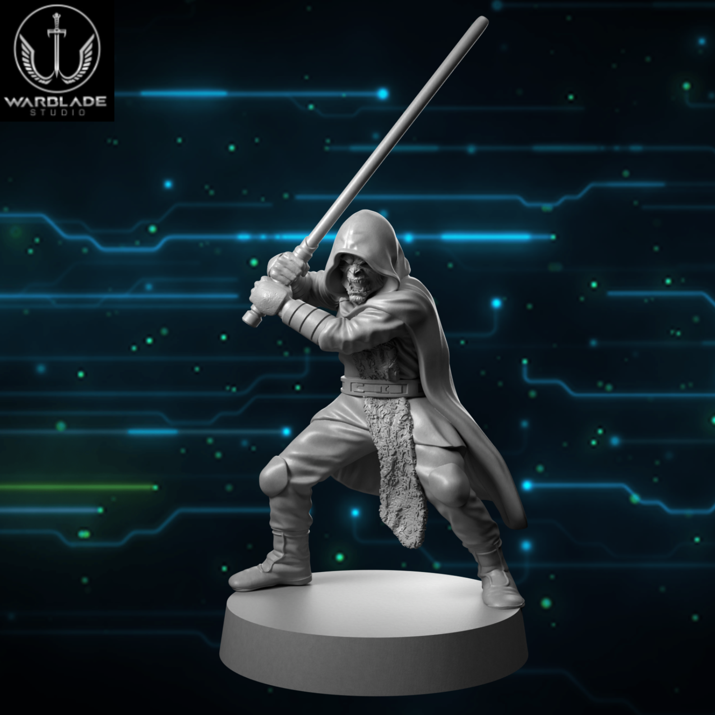 Ancient Dark Force Warlord (Sculpted by Warblade Studios)
