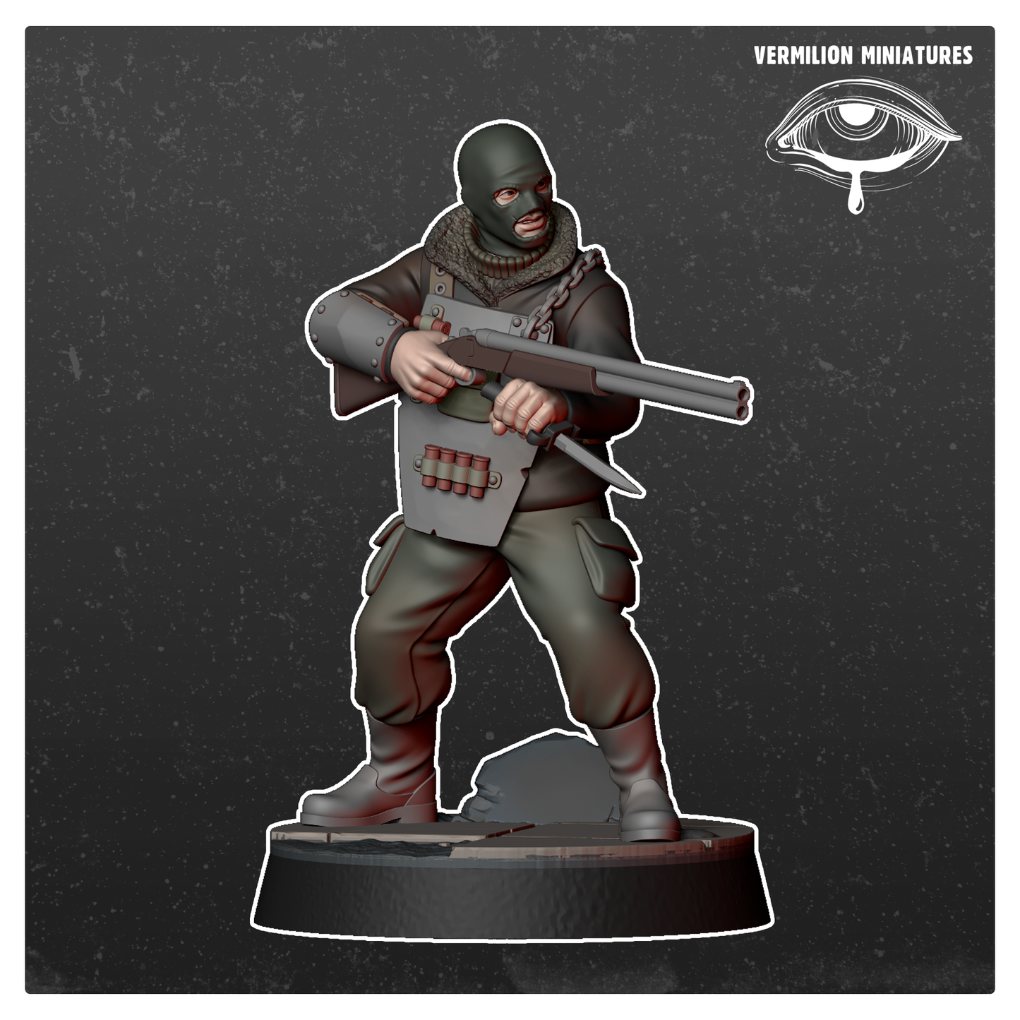 Mercenary 4 (Sculpted by Vermillion Miniatures)