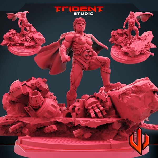 Hyperion (Fan art sculpted by Trident Studio) (Crisis Protocol Proxy/Alternative)