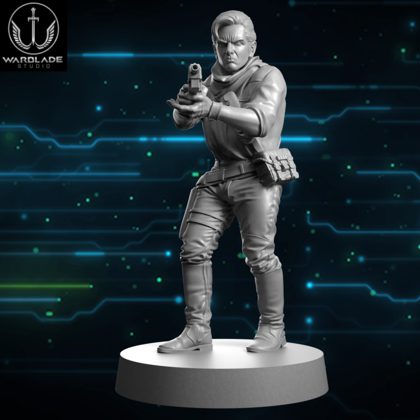 Elite Starfighter Ace Pilot (Sculpted by Warblade Studios)