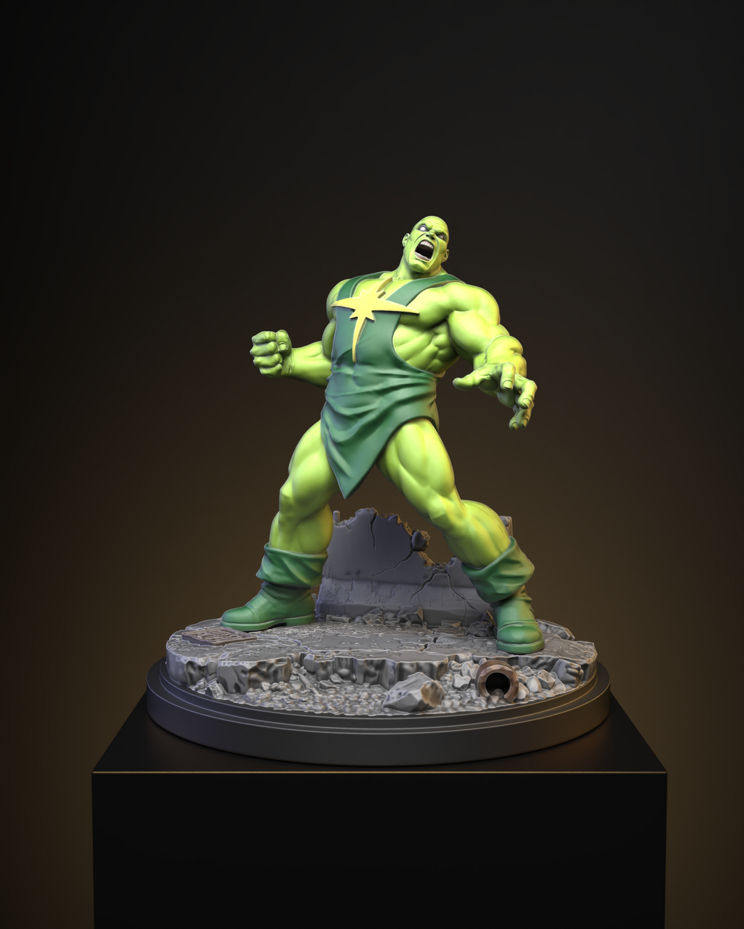 Silver Age Radioactive Man (Sculpted by C27 Studios)