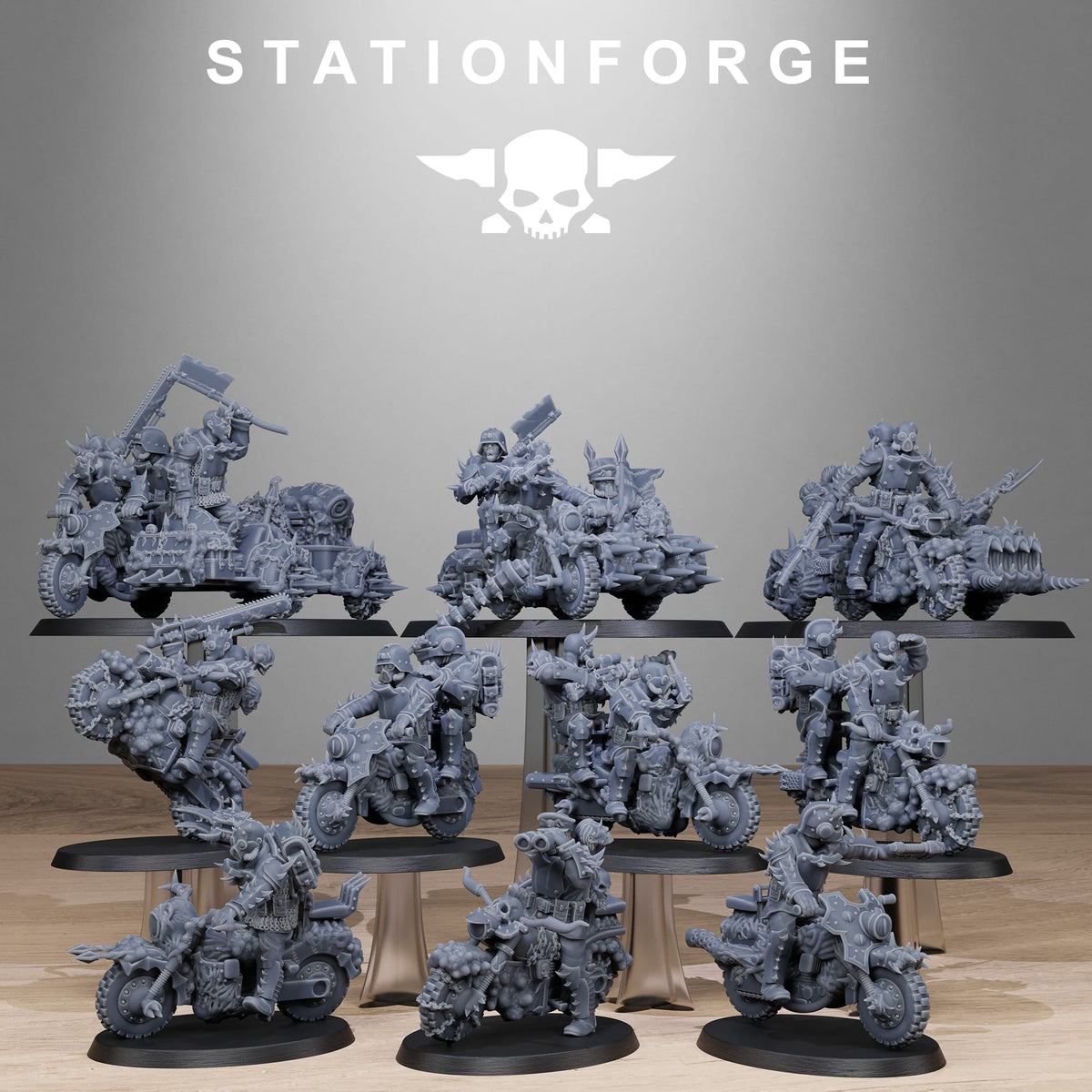 Corrupted Guard Bikers by Stationforge